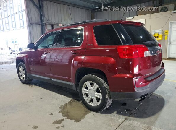 2GKALMEK8G6176572 2016 GMC TERRAIN Red Rear right
