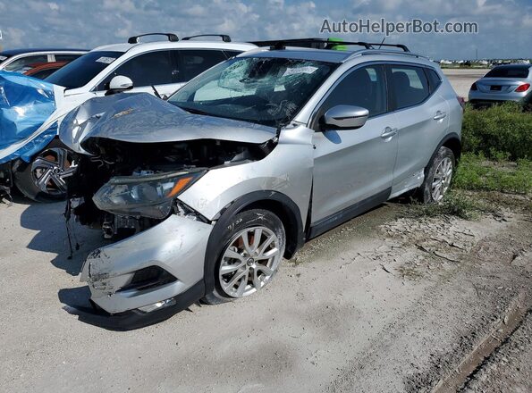 JN1BJ1CV8LW548500 2020 NISSAN ROGUE Silver Հետևի ձախ
