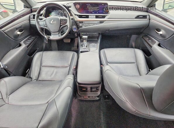58AB21B15KU002437 2019 LEXUS ES Beige Widok deski rozdzielczej
