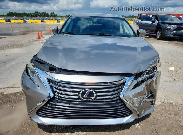 58ABK1GG0GU018467 2016 LEXUS ES Silver წინა ხედი
