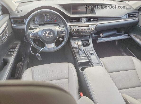 58ABK1GG0GU025547 2016 LEXUS ES Gray Vista del salpicadero