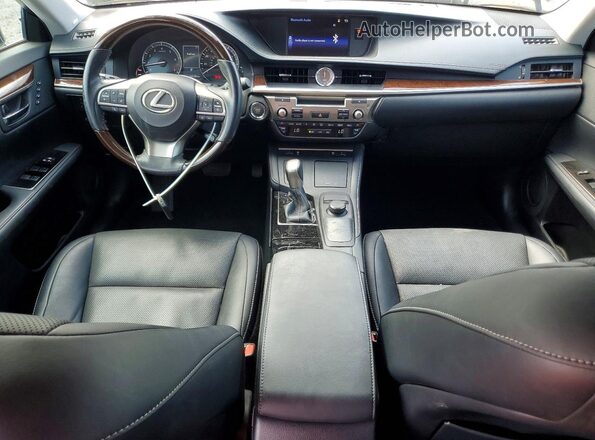 58ABK1GG0GU027170 2016 LEXUS ES Black Вид панелі приладів