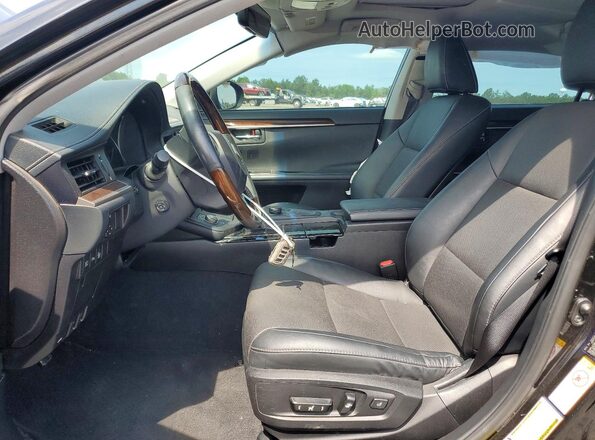 58ABK1GG0GU027170 2016 LEXUS ES Black Вид салону спереду