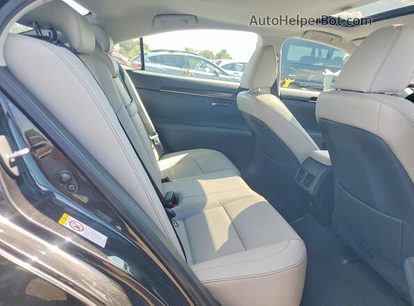 58ABK1GG0HU054841 2017 LEXUS ES Black Вид задніх сидінь