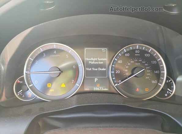 58ABK1GG0HU078556 2017 LEXUS ES White ხელსაწყოთა პანელის ხედი
