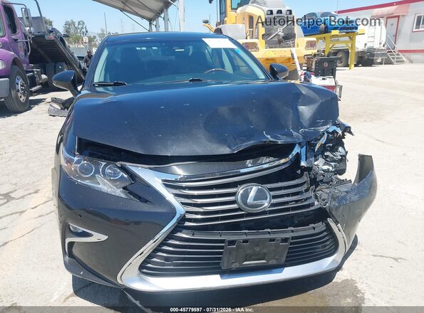 58ABK1GG0JU085917 2018 LEXUS ES 350 Черный Вид щитка приборов