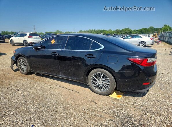 58ABK1GG0JU088512 2018 LEXUS ES Black Trasero izquierdo