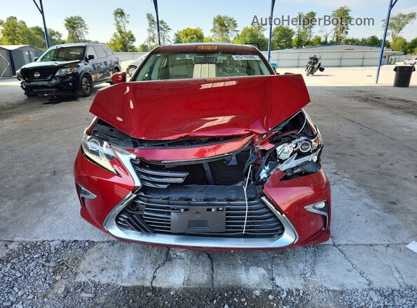 58ABK1GG1GU018347 2016 LEXUS ES Burgundy Widok z przodu