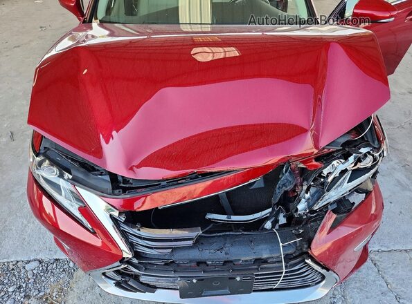 58ABK1GG1GU018347 2016 LEXUS ES Burgundy Widok wnętrza z tyłu