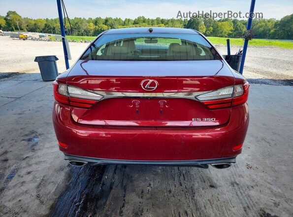 58ABK1GG1GU018347 2016 LEXUS ES Burgundy Widok z tyłu