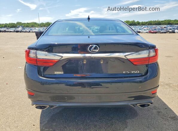 58ABK1GG1JU096358 2018 LEXUS ES Black უკანა ხედი