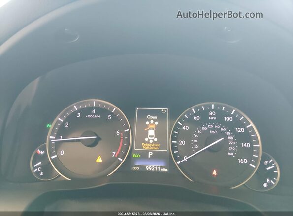58ABK1GG2GU002836 2016 LEXUS ES 350 Gold Հետևի նստատեղերի տեսք