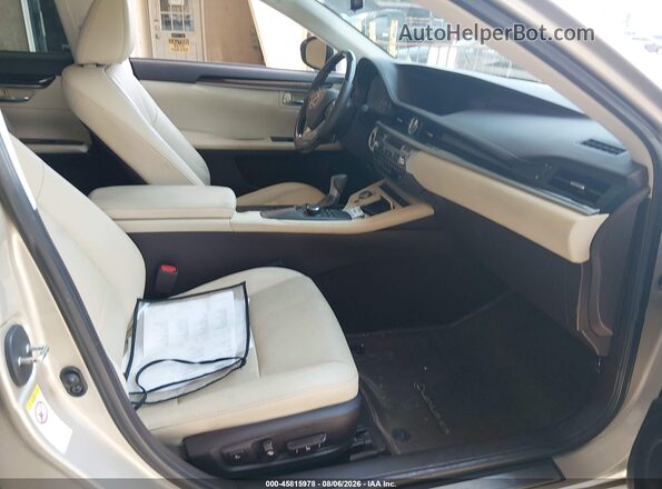 58ABK1GG2GU002836 2016 LEXUS ES 350 Gold Սալոնի դիմացի տեսք