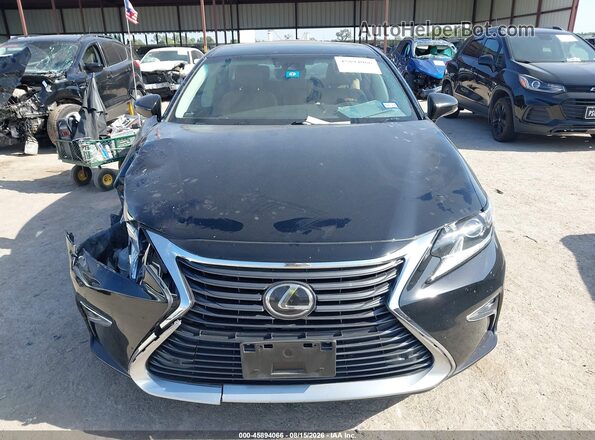 58ABK1GG2GU022021 2016 LEXUS ES 350 Black Vista del cuadro de instrumentos