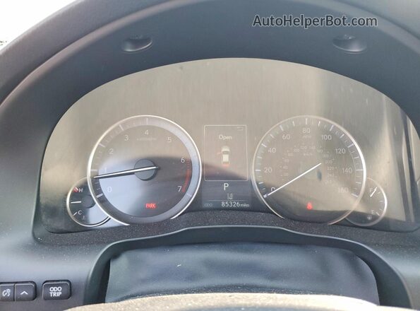 58ABK1GG2GU025288 2016 LEXUS ES Черный Вид щитка приборов