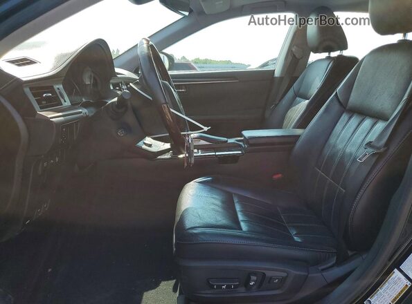 58ABK1GG2GU025288 2016 LEXUS ES Черный Вид салона спереди