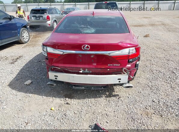 58ABK1GG2JU090939 2018 LEXUS ES 350 Red წინა ხედი