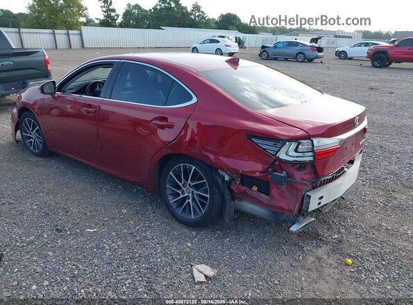 58ABK1GG2JU090939 2018 LEXUS ES 350 Red უკანა მარცხენა