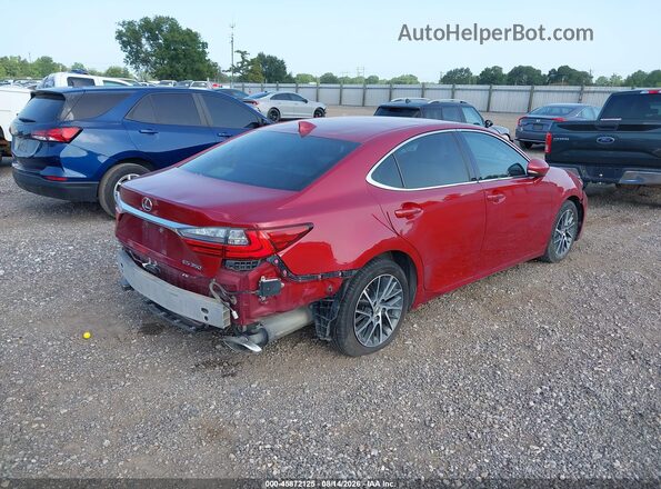 58ABK1GG2JU090939 2018 LEXUS ES 350 Red უკანა მარჯვენა