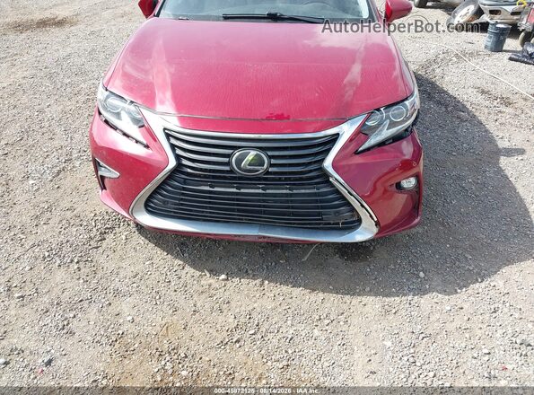 58ABK1GG2JU090939 2018 LEXUS ES 350 Red 