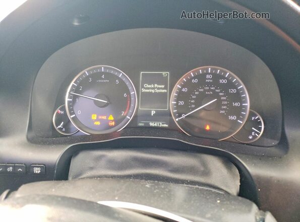 58ABK1GG2JU113152 2018 LEXUS ES White ხელსაწყოთა პანელის ხედი