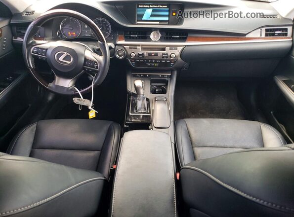 58ABK1GG2JU113152 2018 LEXUS ES White წინა პანელის ხედი