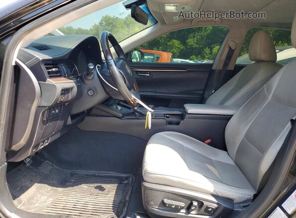 58ABK1GG3GU025901 2016 LEXUS ES Black Front interior view