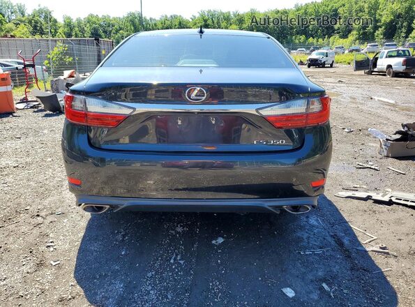 58ABK1GG3GU025901 2016 LEXUS ES Black Rear view
