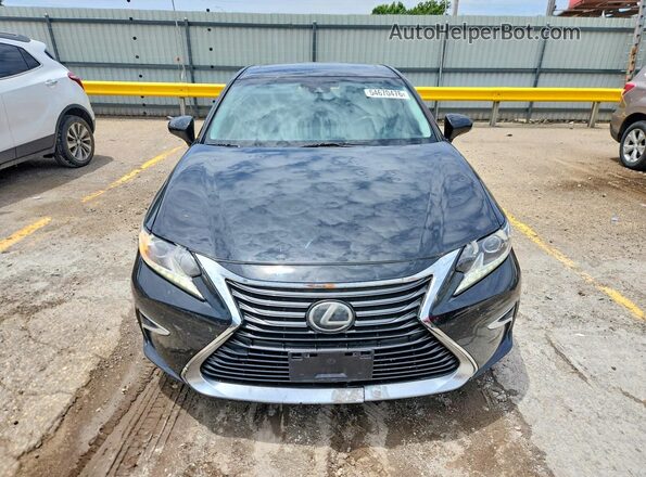58ABK1GG3HU047706 2017 LEXUS ES Черный Вид спереди