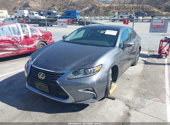 58ABK1GG3HU078826 2017 LEXUS ES 350 Gray Przód lewy