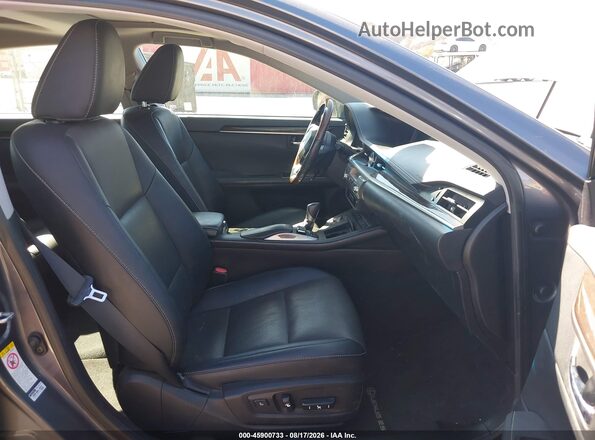 58ABK1GG3HU078826 2017 LEXUS ES 350 Gray Widok wnętrza z przodu