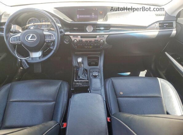 58ABK1GG3JU101382 2018 LEXUS ES White Widok deski rozdzielczej
