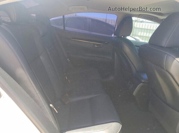 58ABK1GG3JU101382 2018 LEXUS ES White Widok tylnych siedzeń