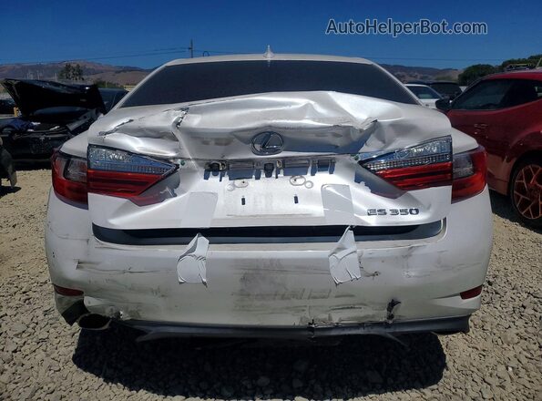 58ABK1GG3JU101382 2018 LEXUS ES White Widok z tyłu