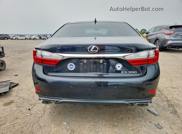 58ABK1GG3JU104167 2018 LEXUS ES Black Вид ззаду