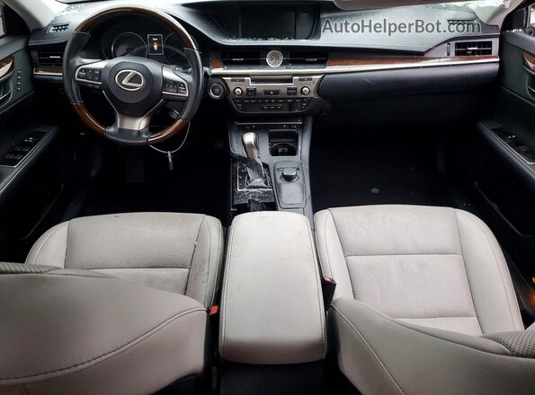 58ABK1GG4GU008041 2016 LEXUS ES Silver წინა პანელის ხედი