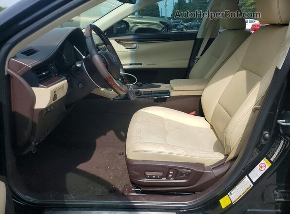 58ABK1GG4GU018911 2016 LEXUS ES Black Front interior view