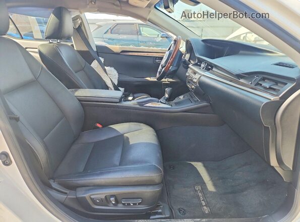 58ABK1GG4HU039906 2017 LEXUS ES White Widok wnętrza z przodu