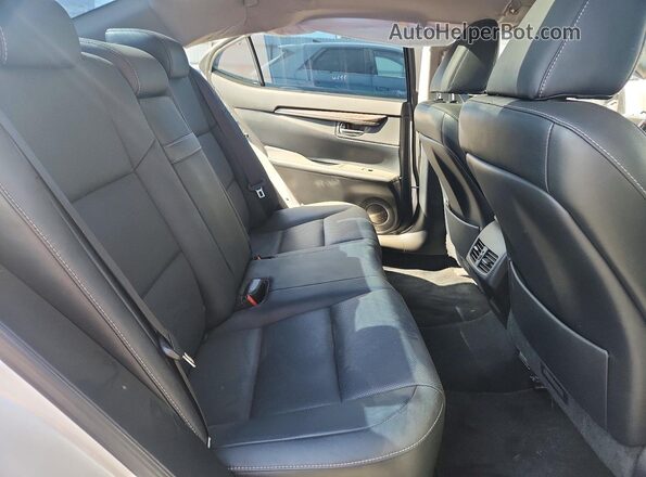 58ABK1GG4HU039906 2017 LEXUS ES White Widok tylnych siedzeń