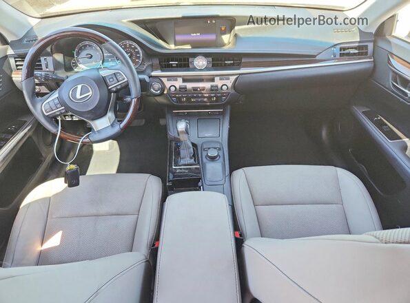58ABK1GG4HU049416 2017 LEXUS ES Charcoal Առջևի վահանակի տեսք
