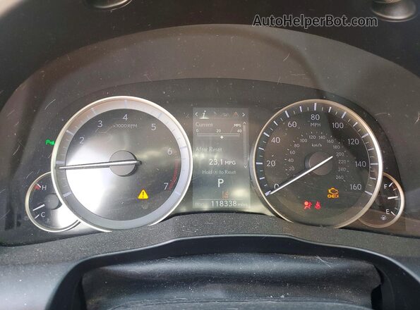 58ABK1GG4HU057774 2017 LEXUS ES Silver Սարքավորումների վահանակի տեսք