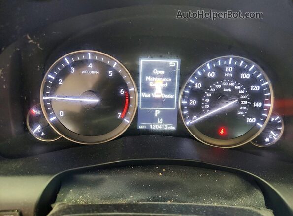 58ABK1GG4HU063106 2017 LEXUS ES Black Widok zestawu wskaźników