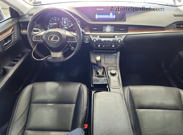 58ABK1GG4HU063106 2017 LEXUS ES Black Widok deski rozdzielczej
