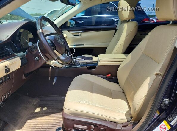 58ABK1GG4JU090439 2018 LEXUS ES Blue წინა სალონის ხედი
