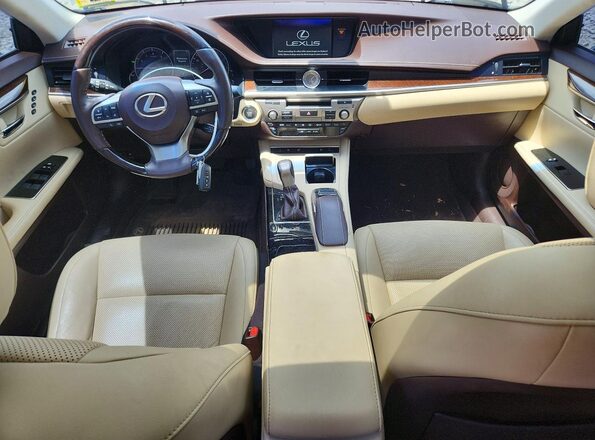 58ABK1GG4JU090439 2018 LEXUS ES Blue წინა პანელის ხედი