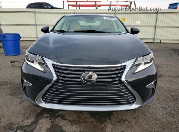 58ABK1GG4JU110057 2018 LEXUS ES Black Front view