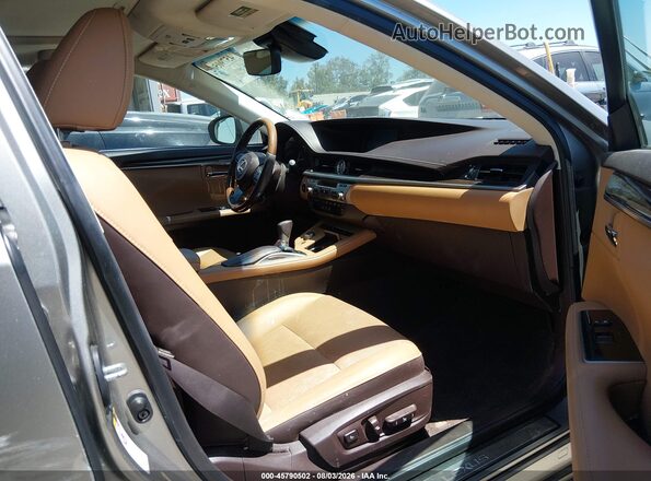 58ABK1GG5HU064748 2017 LEXUS ES 350 Silver Widok wnętrza z przodu