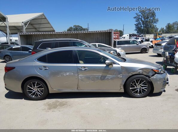 58ABK1GG5HU064748 2017 LEXUS ES 350 Silver Widok wnętrza z tyłu