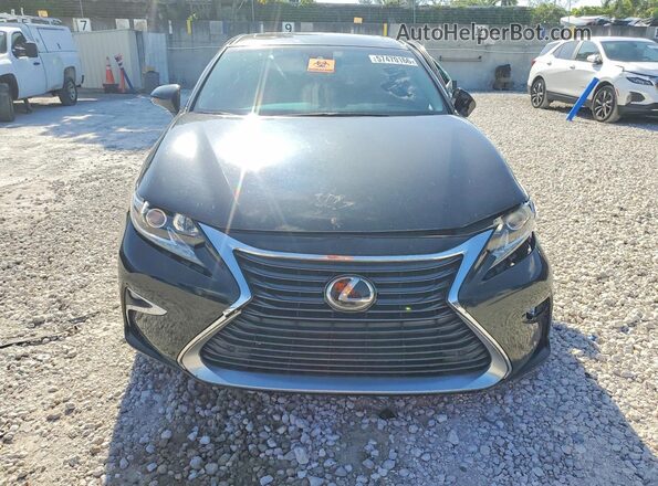 58ABK1GG5HU079539 2017 LEXUS ES Черный Вид спереди