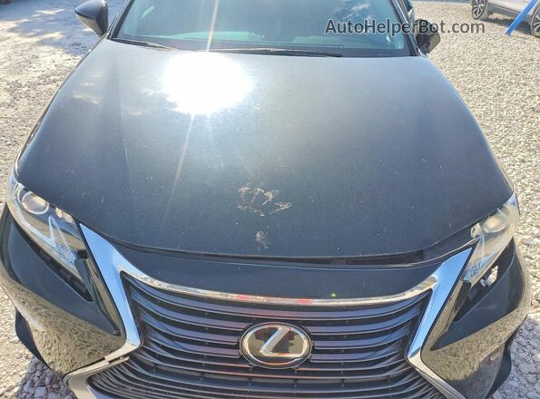 58ABK1GG5HU079539 2017 LEXUS ES Черный Вид задней части салона